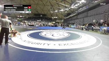 Boys 1A 132 lbs 3rd Place Match - Marshall Pell, Cashmere vs Eliuth Serra, Connell
