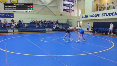 165 lbs Kaden Nation, Northeastern Oklahoma A&M vs Brady Martin, Northeastern Oklahoma A&M