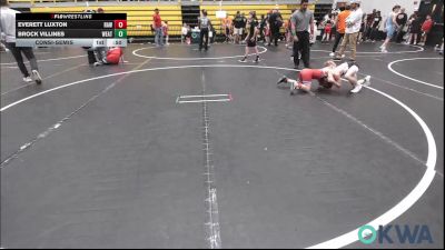 67 lbs Consolation - Everett Luxton, Raw Wrestling Club vs Brock Villines, Weatherford Youth Wrestling