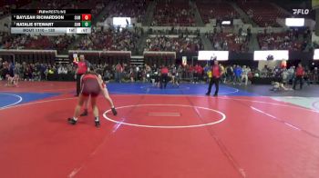 130 lbs Cons. Round 5 - Bayleah Richardson, Summit Wrestling Club vs Natalie Stewart, Big Game Wrestling Club MT