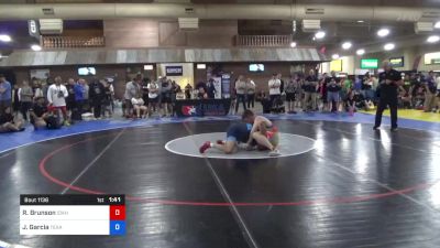 78 kg Quarters - Russell Brunson, Idaho vs Jaime Garcia, Texas Style Wrestling Club