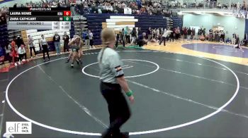 235 lbs. Champ. Round 1 - Laura Howe, Nixa vs Zara Cathcart, Rock Bridge