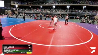 6A 175 lbs Semifinal - Nico Lozano, Klein Cain vs Zachary Hampton, Austin Vandegrift