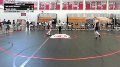 150 lbs Consi Of 8 #1 - Michael Maraio, Saugus/Peabody vs Zach Demeo, Newton North