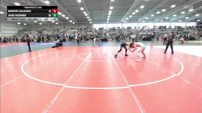 152 lbs Round Of 16 - Mason Calgaro, PA vs Jake Hughes, OH