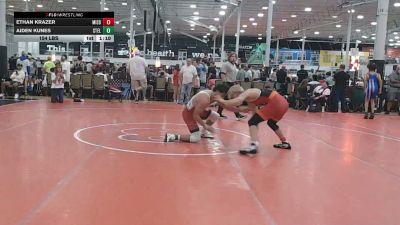 154 lbs Rr Rnd 2 - Ethan Krazer, Misdirection - HSC vs Aiden Kunes, Steller Trained Maul - HSC
