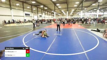 81 lbs Consolation - Diego Marquez, New Mexico vs Daniel Gomez, New Mexico