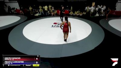 190 lbs Round 4 (16 Team) - Destyni Perez, SDIKWA-FR vs Evelyn Vargas, SJWA-FR