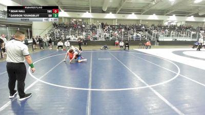 144 lbs Semis - Sean Hall, Team Idaho Wrestling Club vs Dawson Youngblut, Immortal Athletics WC