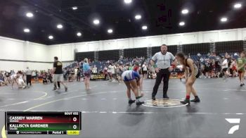 118/128 Round 2 - Cassidy Warren, Wando vs Kalliscya Gardner, Talon