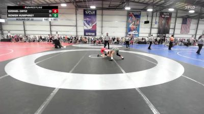 106 lbs Round Of 32 - Ezekiel Ortiz, CO vs Rowen Humphrey, PA