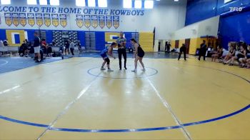 155 lbs Round 1 (6 Team) - Miley Harrison, Attack WC vs Trinity Kussmaul, The Outsiders