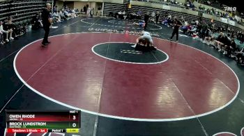 127 lbs Round 3 (4 Team) - Brock Lundstrom, Hastings vs Owen Rhode, Anoka