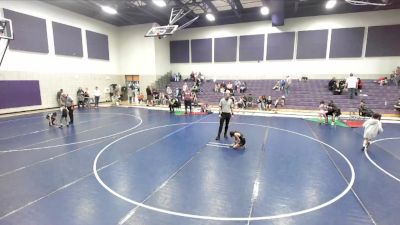 50-53 lbs 5th Place Match - Sadie Gutierrez, Falcon Wrestling Club vs Scarlett Barela, Roy Wrestling Club