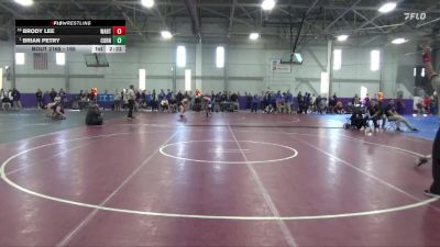 165 lbs Champ. Round 2 - Brian Petry, Cornell College vs Brody Lee, Wartburg