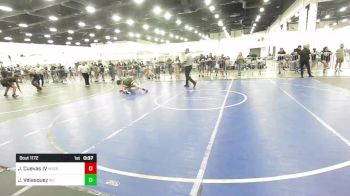 190 lbs Consi Of 8 #1 - Joaquin Cuevas IV, Nyssa Mat Club vs Johnathan Velasquez, Ike Mob