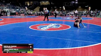 7A-106 lbs Cons. Semi - Teequavius Mills, Mill Creek vs Nicolas Owens, North Gwinnett