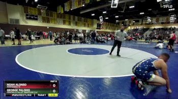 165 lbs 1st Place Match - Noah Alonso, Mantanona TC vs George Palomo, Coachella Valley Wrestling Clu