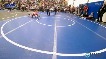 67 lbs Rr Rnd 3 - Drake Lear, Fort Gibson Youth Wrestling vs Ulrich Dyches, IRONMEN Wrestling Club