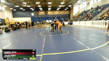 215 lbs Round 6 (8 Team) - Gabrial Solis, Braves WC vs Julian Perez, Wellington