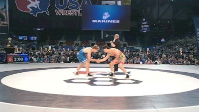 190 lbs Champ. Rd Of 128 - Brock Oizerowitz, New Jersey vs George Mansfield, Utah