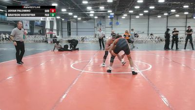 140 lbs Round 5 (4pm Saturday) - Grayson Hostetter, PA USA vs Javian Palomino, Cali Red