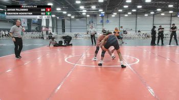 140 lbs Round 5 (4pm Saturday) - Grayson Hostetter, PA USA vs Javian Palomino, Cali Red