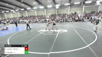 146 lbs 5th Place - Dominic Juarez - Romero, Top Rank vs Eli Estrada, Stout Wr Acd