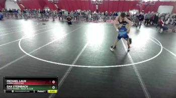 119 lbs Quarterfinal - Michael Laux, Askren Wrestling vs Dax Steinbach, CrassTrained: Weigh In Club