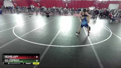 119 lbs Quarterfinal - Michael Laux, Askren Wrestling vs Dax Steinbach, CrassTrained: Weigh In Club