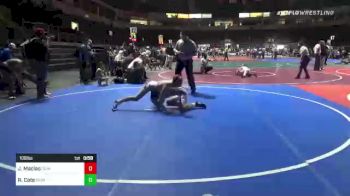 109 lbs Consolation - Julian Macias, Grindhouse vs Ridge Cote, Prime Wrestling