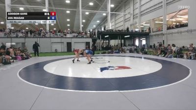 125 lbs Addison Gore, North Carolina Blue vs Ava Reagan, Hawaii