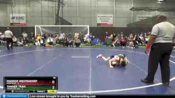 85 lbs Round 3 (6 Team) - Tanner Tran, Tennessee Red vs Maddox Westendorf, Iowa Blue