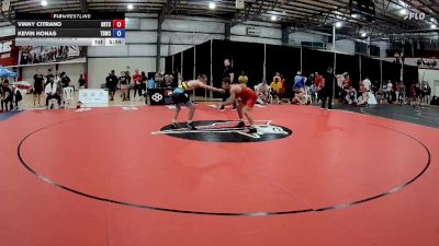 61 kg Champ. Round 2 - Vinny Citrano, Oklahoma Regional Training Center vs Kevin Honas, Tiger Den Wrestling Club