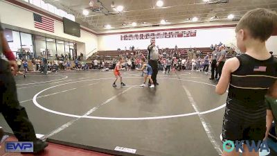 46-49 lbs Rr Rnd 1 - Heston Hayes, Vinita Kids Wrestling vs Cliffton Sheppard, Kingfisher YellowJackets