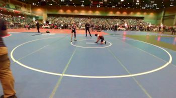 100 lbs Round Of 16 - Milar Little, Eaglecrest vs Grace Romans, Allen