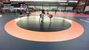 126A lbs Rr Rnd 3 - Evan Sanati, Integrity Wrestling Club vs Papikyan Armen, Armenia