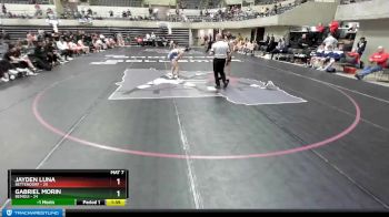 106 lbs Quarterfinals (8 Team) - Gabriel Morin, Bemidji vs Jayden Luna, Bettendorf