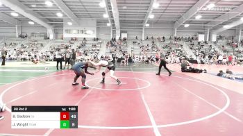 195 lbs Rr Rnd 2 - Bryce Gadson, Combat Athletics Black vs Jacob Wright, Team Powerhouse