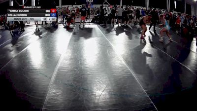 190 lbs Cons. Round 2 - Emma Bolton, Ohio vs Bella Huston, Michigan