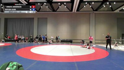 140 lbs Champ. Round 2 - Hinata Anderson, GA vs Kaylea Liles, GA