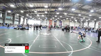 75 lbs Consi Of 4 - Chace Armstrong, RI vs Alexander Nassiff, FL