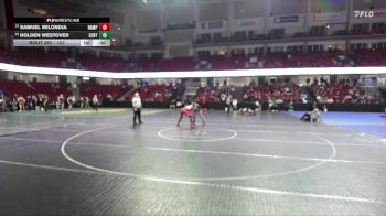 157 lbs Cons. Round 2 - Samuel Wilondja, Nampa vs Holden Westover, Centennial