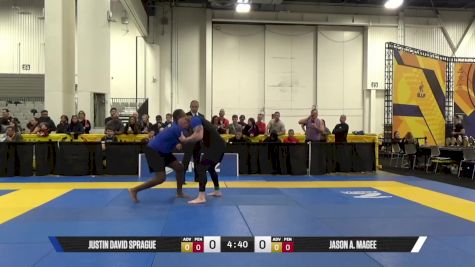 Jason A. Magee vs Justin David Sprague 2025 World IBJJF Jiu-Jitsu No-Gi Championship