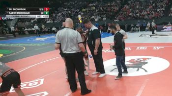 Champ. Round 1 - Eli Thompson, Yutan vs Caden McDonald, Johnson County Central