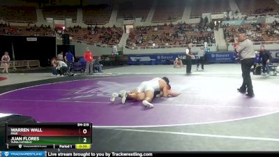 D4-215 lbs Cons. Round 2 - Warren Wall, Page vs Juan Flores, Yuma Catholic