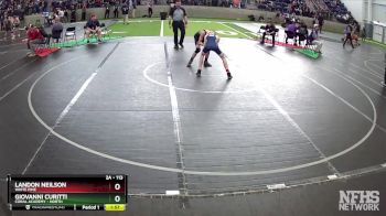 113 lbs Quarterfinal - Landon Neilson, White Pine vs Giovanni Curitti, Coral Academy - North