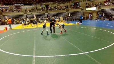 85 lbs 5th Place Match - Kade McNamara, Z-M (Zumbrota/Mazeppa) vs Braxton Jacobs, UNITED