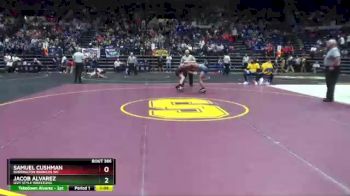 118 lbs Cons. Round 2 - Jacob Alvarez, Izzy Style Wrestling vs Samuel Cushman, Barrington Broncos WC