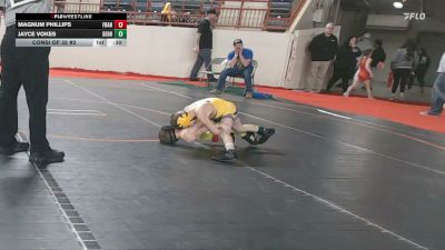 50_B lbs Consi Of 32 #2 - Magnum Phillips, Franklin Regional vs Jayce Vokes, Derry Area